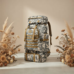 FOLDARA - Foldable Printed Backpack for Easy Travel Storage