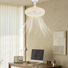 LIGHTBREEZE - Sculptural LED Ceiling Fan for Light and Airflow