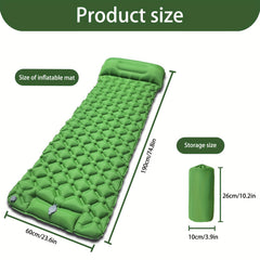 NAPSORA - Inflatable Sleeping Pad for Fast Campsite Comfort