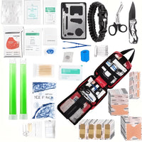 Versatile Outdoor Emergency Kit]Compatible with MOLLE System, This Survival First Aid Set Is a Must-Have for Camping, Hunting, Hiking, And Fishing. A Universal Emergency Gear Suitable for Both Men And Women, It Makes a Practical Gift Option