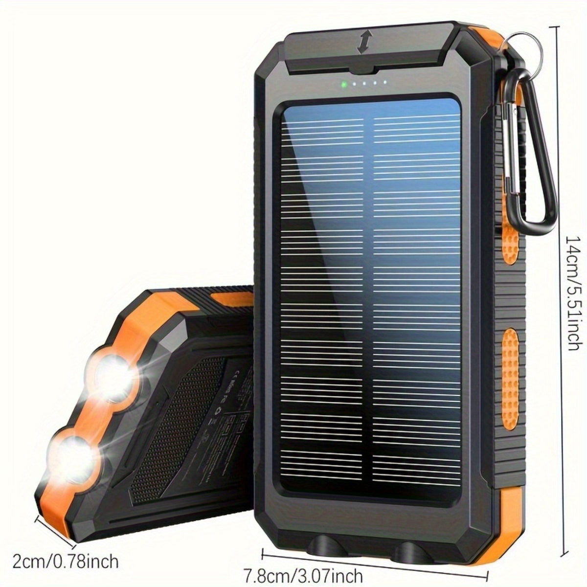 RAYNARO - Solar Power Bank for Reliable Off-Grid Charging