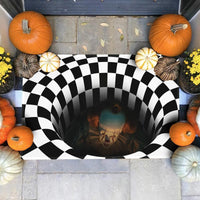 CLOWVORA - Clown Illusion Doormat for a Haunting Entryway
