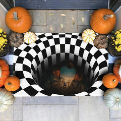 CLOWVORA - Clown Illusion Doormat for a Haunting Entryway