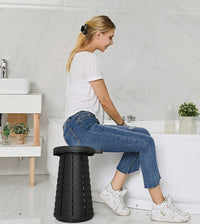 FOLDARA - Sculptural Folding Stool for Statement Seating Anywhere