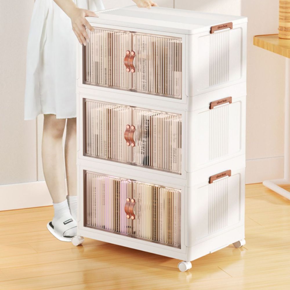 ORDEVIA - Stackable Storage Bins for Clutter-Free Organization
