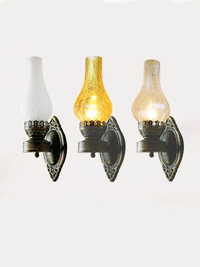 VANTERNE - Kerosene-Inspired Wall Lamp for a Sculptural Vintage Glow