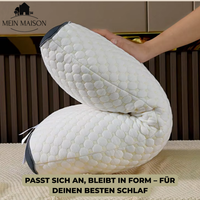 Orthopädisches Nackenkissen OrthoRest | Ergonomische Kontur | Memory-Schaum | Atmungsaktiv