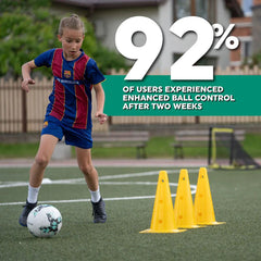BOLVYRA - Football Training Mat for Better Ball Control at Home
