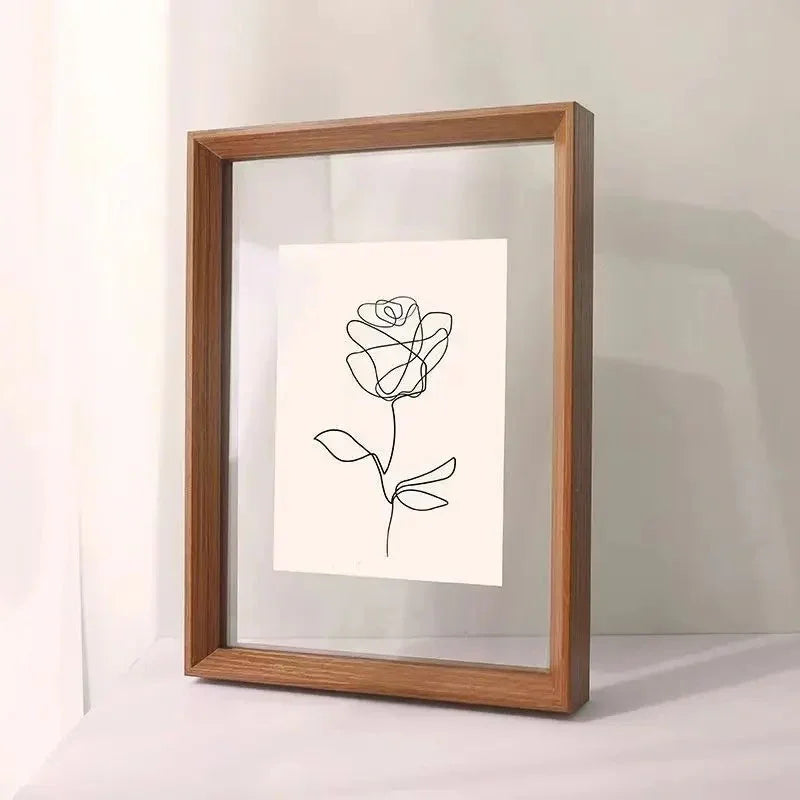 VELUNOR - Wooden Floating Frame for Gallery-Style Displays