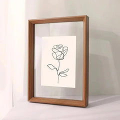 VELUNOR - Wooden Floating Frame for Gallery-Style Displays