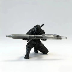 INKURAI - 3D-Printed Samurai Pen Holder for a Striking, Tidy Desk