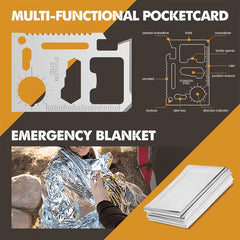 AIDVORA - Portable MOLLE First Aid Kit for Outdoor Emergencies