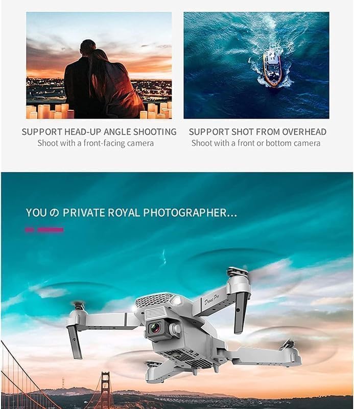VAYLUNO - Foldable Camera Drone for Stable Aerial Views