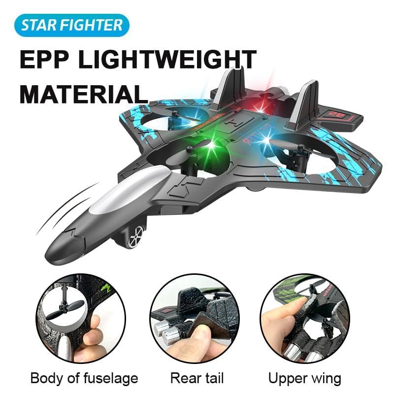 JETRILO - Gyro-Stabilized RC Fighter Jet for Easy Flying