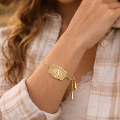 TRAILCHARM - Braided Leather Bracelet for Rustic Everyday Style