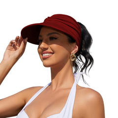 VYSOLAE - Ponytail Sun Visor for UPF 50+ Face Protection