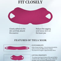 JAWLIVA - Compression Face Wrap for Temporary Chin Contouring