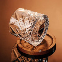 SWIRLUNE - Crystal Whiskey Glass Set for Effortless Aroma Swirling