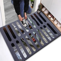 CLOWVORA - Clown Illusion Doormat for a Haunting Entryway