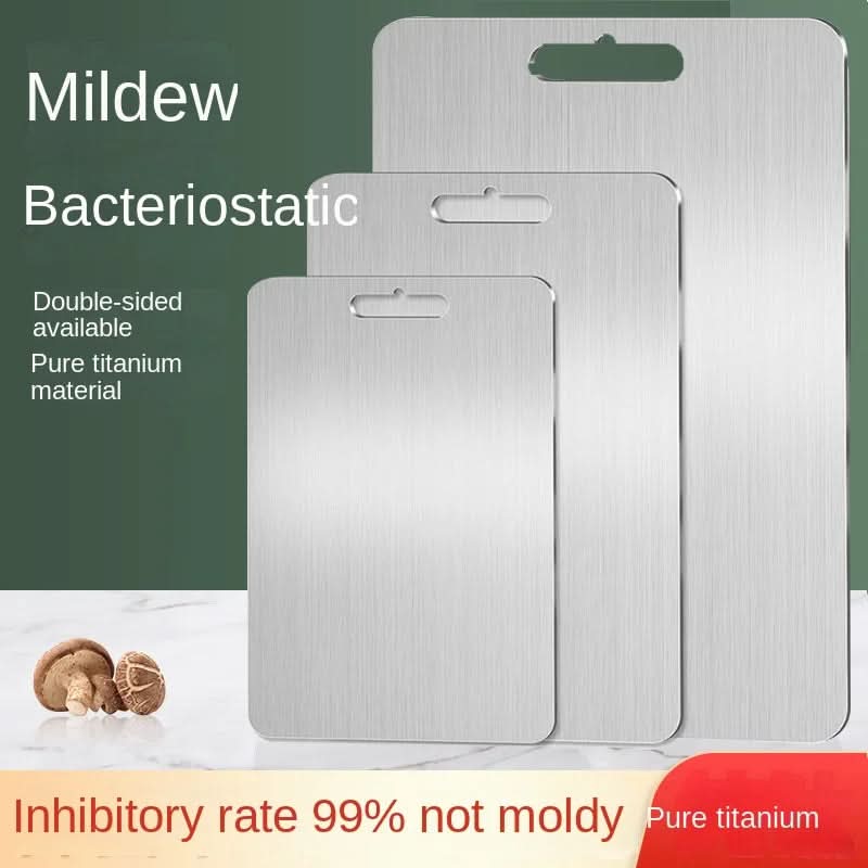 TITANCLEAN - Stainless Steel Cutting Board for Hygienic Food Prep
