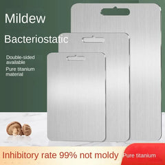 TITANCLEAN - Stainless Steel Cutting Board for Hygienic Food Prep