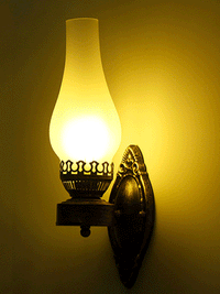 VANTERNE - Kerosene-Inspired Wall Lamp for a Sculptural Vintage Glow