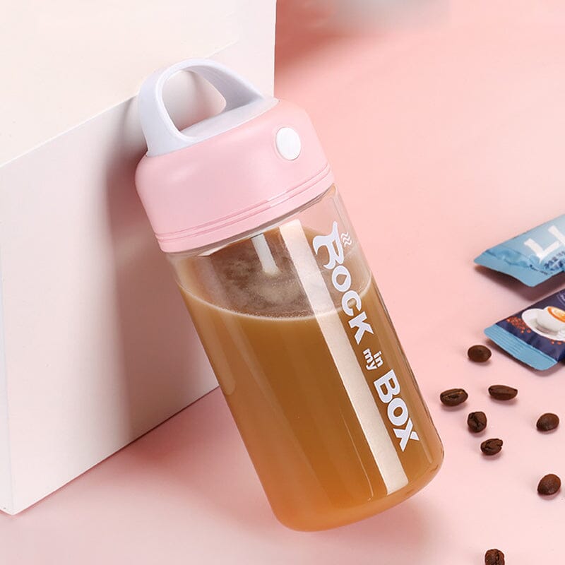 MIXELORA - Self-Stirring Bottle for Smooth Drinks On the Go