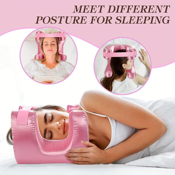 Zero-Pressure Slow-Rebound Pillow, Soft Touch for Cheeks, Promotes Deep Sleep