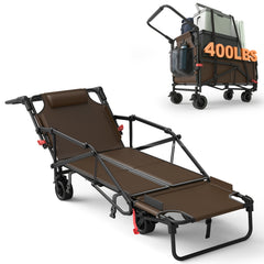FOLVENA - Convertible Wagon Chair for Mobile Outdoor Comfort