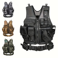 Quick Release Multi-Functional Breathable Vest for Outdoor Adventure, Camping, Hiking, Fishing, Training