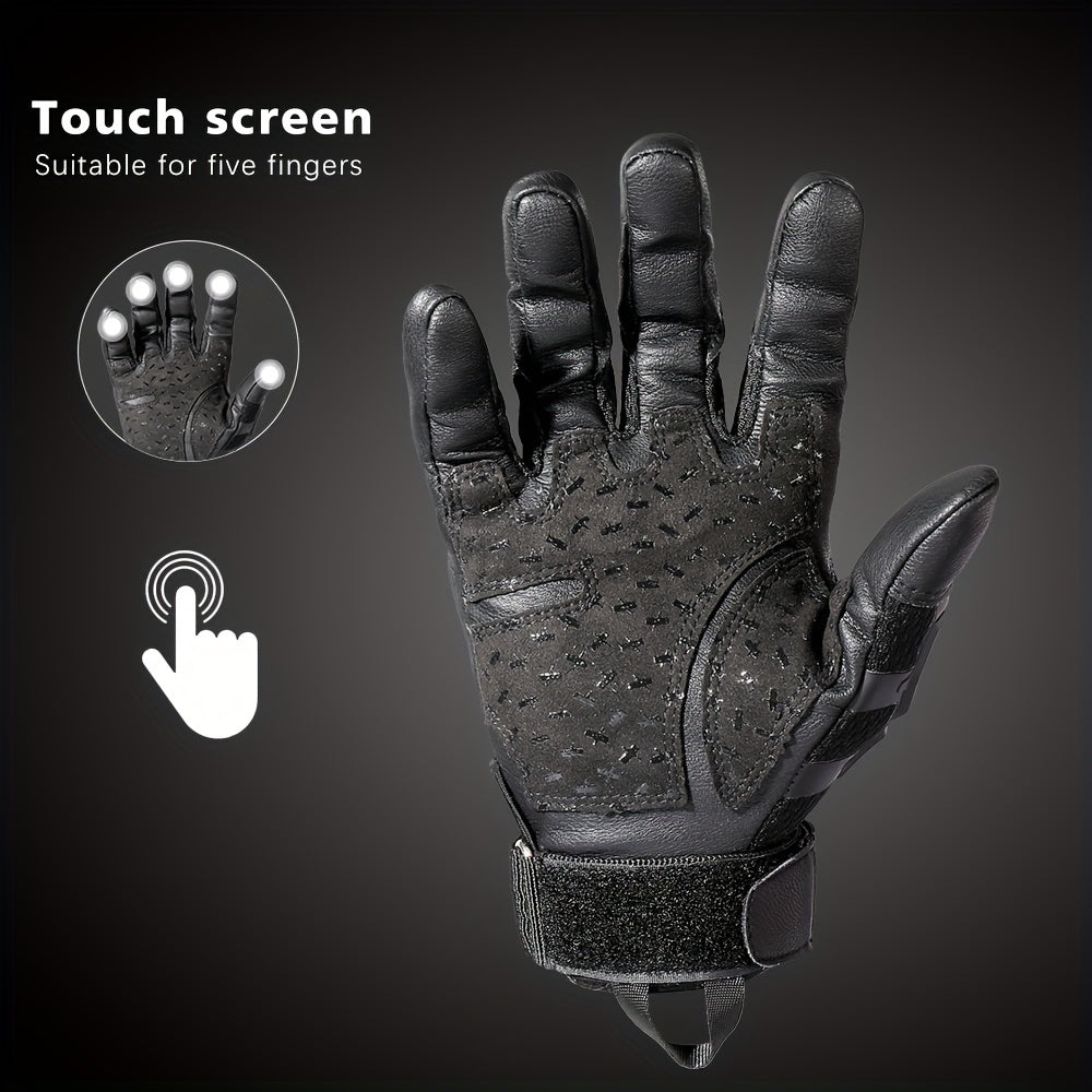 GRIPVORA - Hard-Shell Touchscreen Gloves for Outdoor Protection