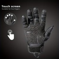 Men'S Hard Shell Protective Gloves, Touch Screen Tactical Gloves, Suitable for Outdoor Sports, Climbing, Hiking, Men And Women, Summer Winter