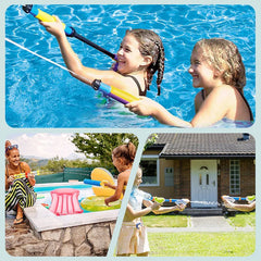 SPLAZORA - Pull-Out Water Shooter for Spectacular Outdoor Play