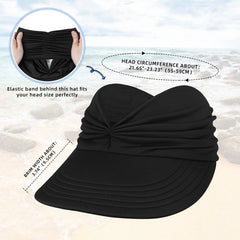 VYSOLAE - Ponytail Sun Visor for UPF 50+ Face Protection