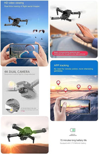 VAYLUNO - Foldable Camera Drone for Stable Aerial Views