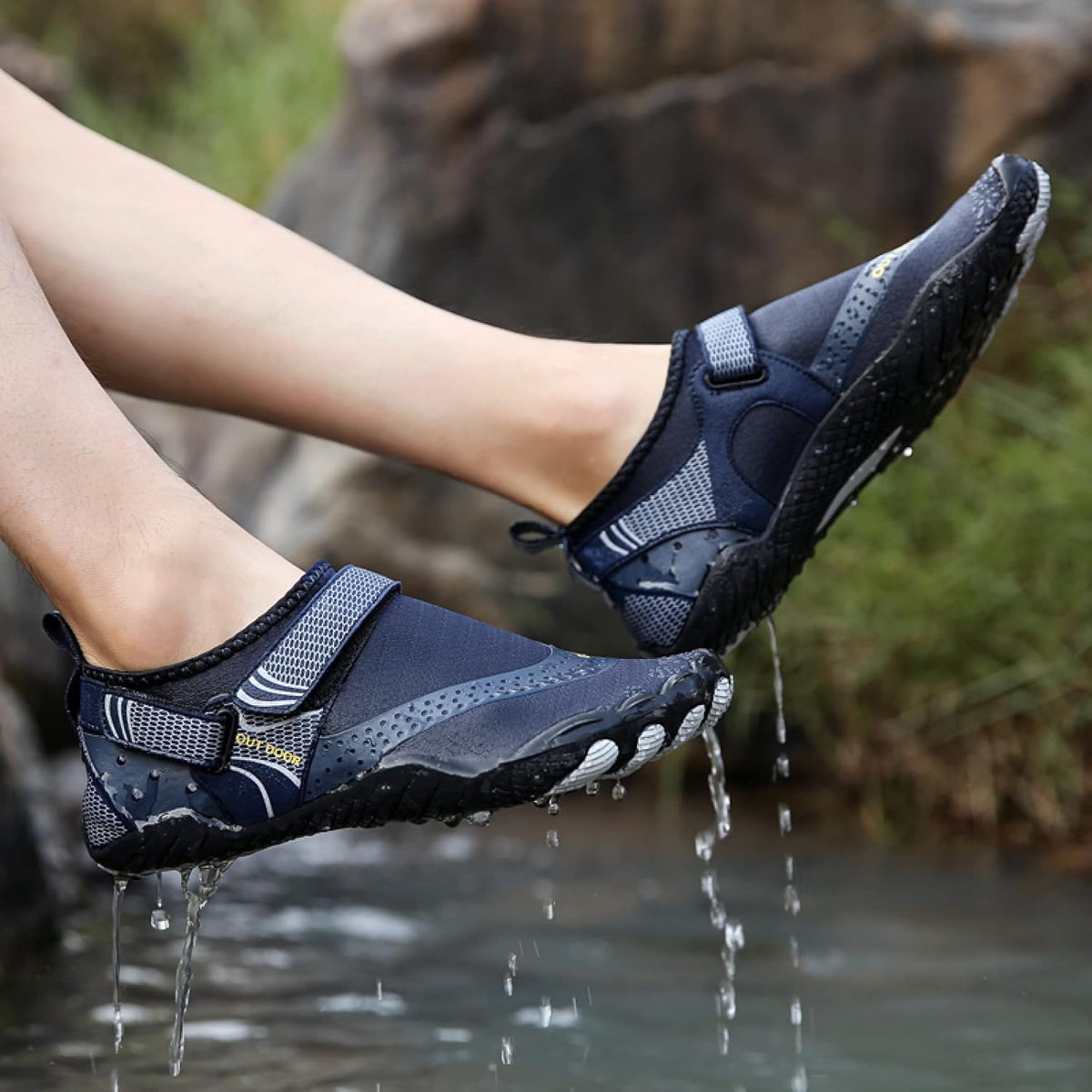 AQUAVYN - Barefoot Water Shoes for Stable Steps on Wet Terrain