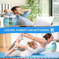 MISTRAVA - Portable Air Cooler Fan for Refreshing Personal Comfort