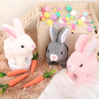 WIGGLOP - Interactive Plush Bunny That Hops and Inspires Play