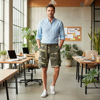 MOVEWEAR - Breathable Cargo Shorts for Easy Movement and Storage