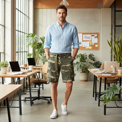 MOVEWEAR - Breathable Cargo Shorts for Easy Movement and Storage