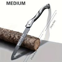 KERVANO - Folding Wood Saw for Controlled Cord-Free Cutting