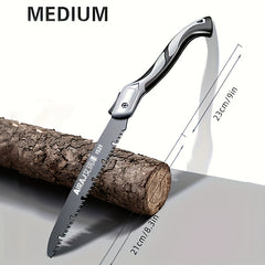 KERVANO - Folding Wood Saw for Controlled Cord-Free Cutting
