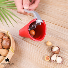 VELCRANO - Lever Nutcracker for Clean, Effortless Shelling