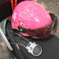 CABRIVO - Retractable Combination Cable Lock for Quick Security