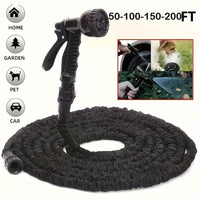 HYDROFLEX – High-Pressure Garden Hose with Nozzle