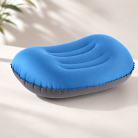 AIRREST - Inflatable Travel Pillow for Colorful Curved Support