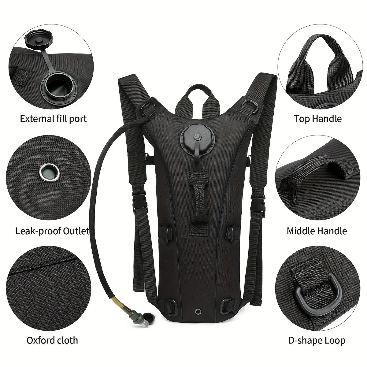 AQUAVYN - Hydration Backpack for Hands-Free Water on the Trail