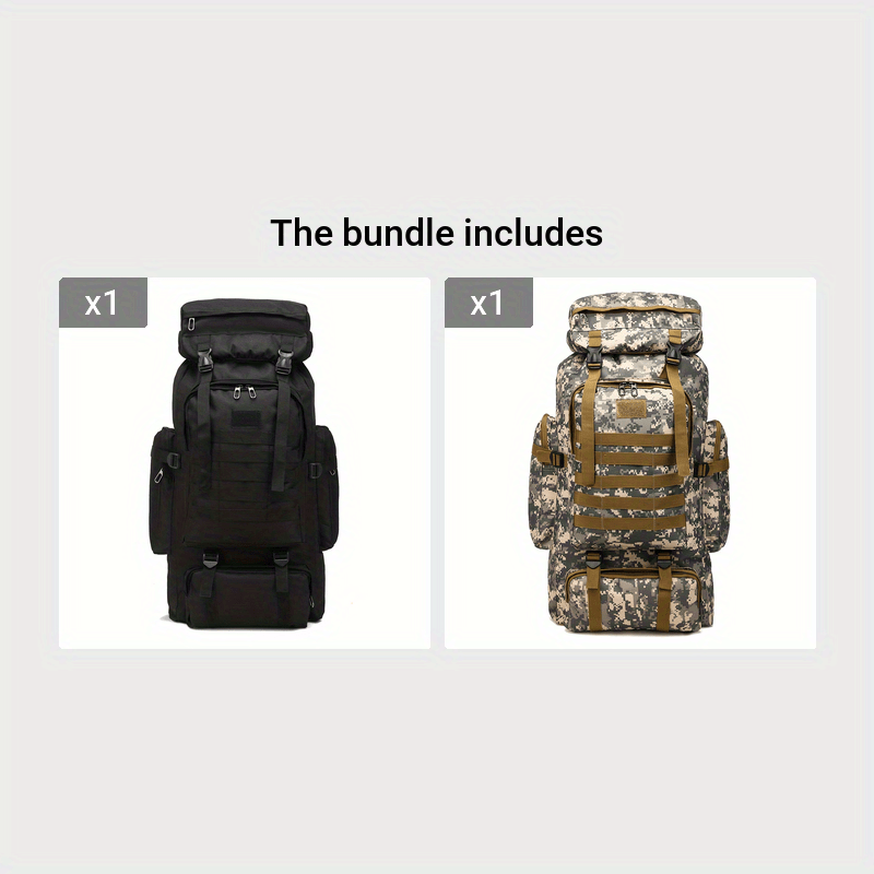 FOLDARA - Foldable Printed Backpack for Easy Travel Storage