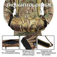 MUFZORA - Tactical Hand Warmer Pouch for Hands-Free Outdoor Comfort