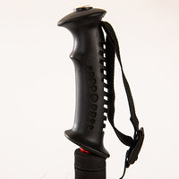 External Lock Trekking Pole Anti-Slip Lightweight Walking Stick Aluminum Alloy Telescopic Walking Stick Three Sections Adjustable Height Mountain Climbing Hiking Portable Unisex